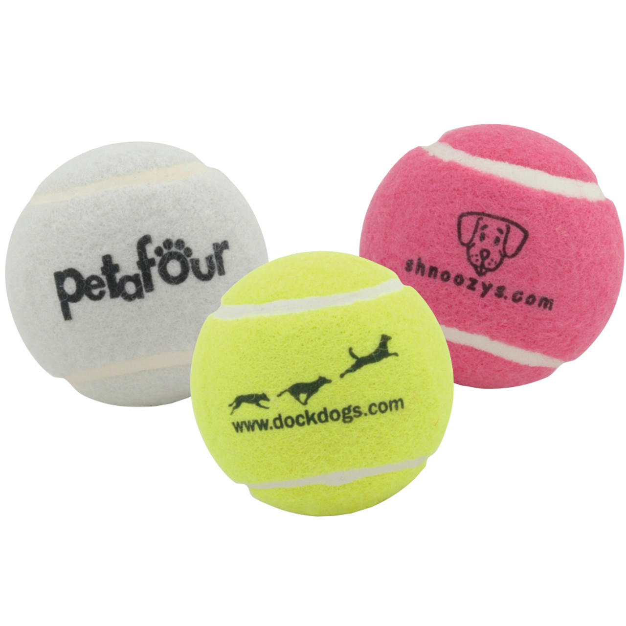 Custom Printed Dog Tennis Balls 