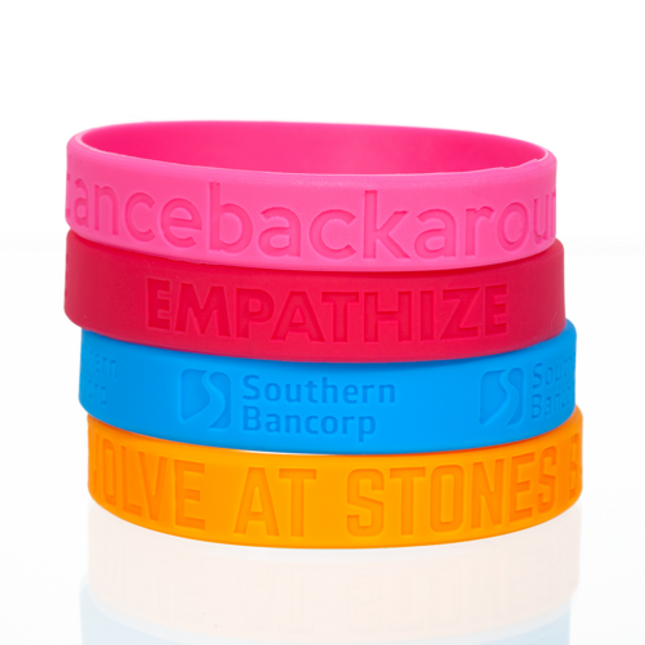 Customized Silicone Wristbands Silicone Rubber Bracelet  STARLING Silicone