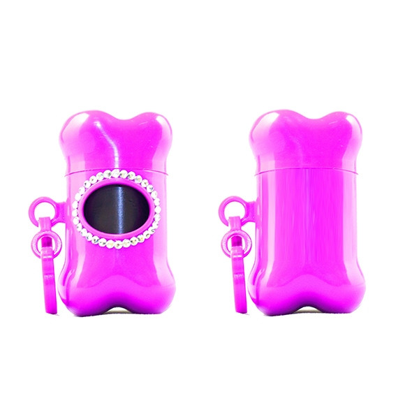 Bling Bone Custom Printed Waste Bag Dispensers Promotional Dog