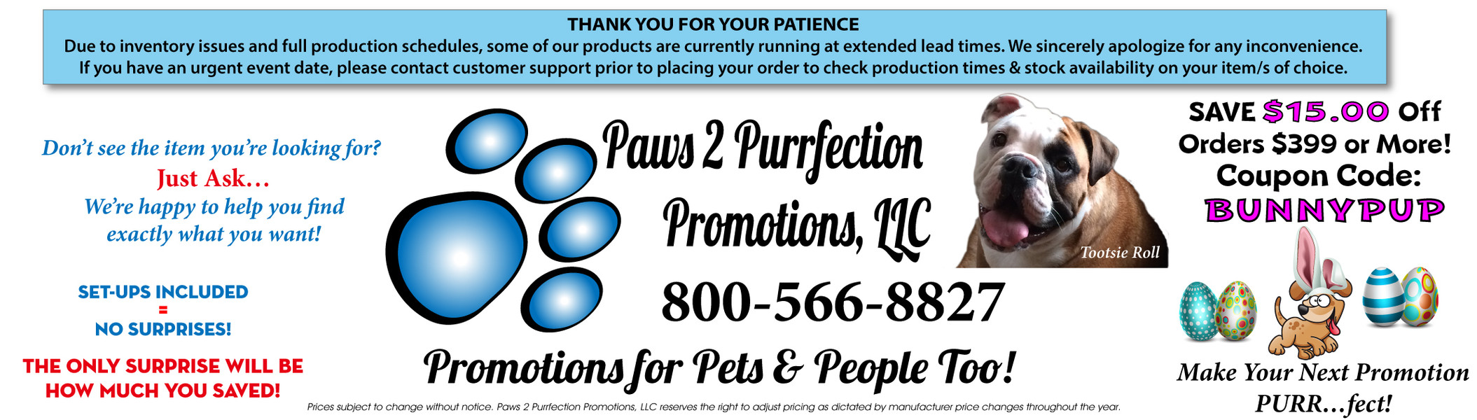 Paws 2 Purrfection Promotions, LLC