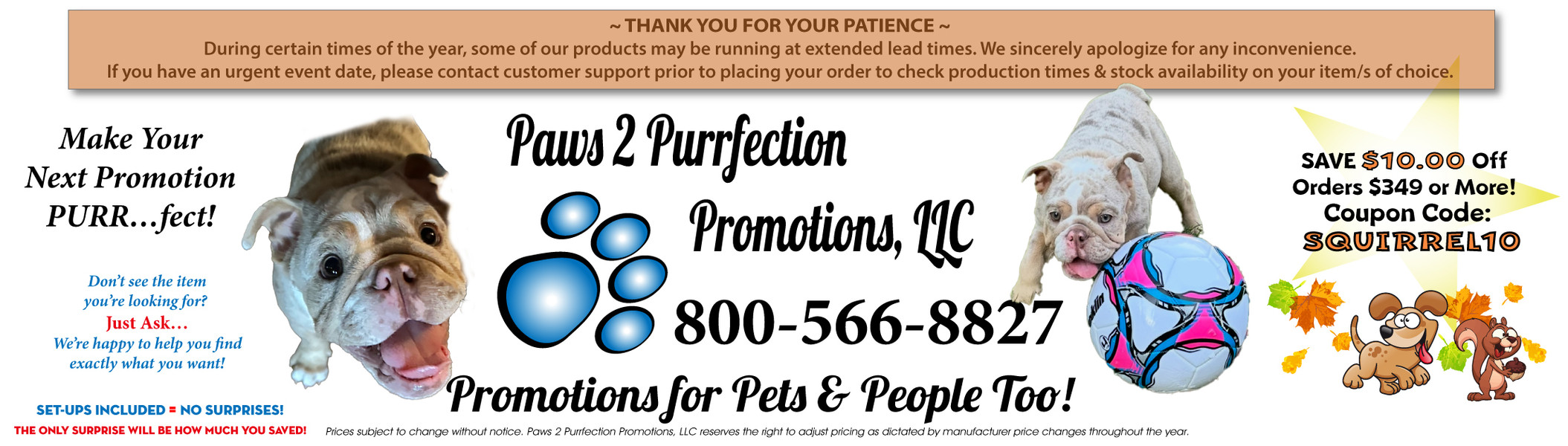 Paws 2 Purrfection Promotions, LLC