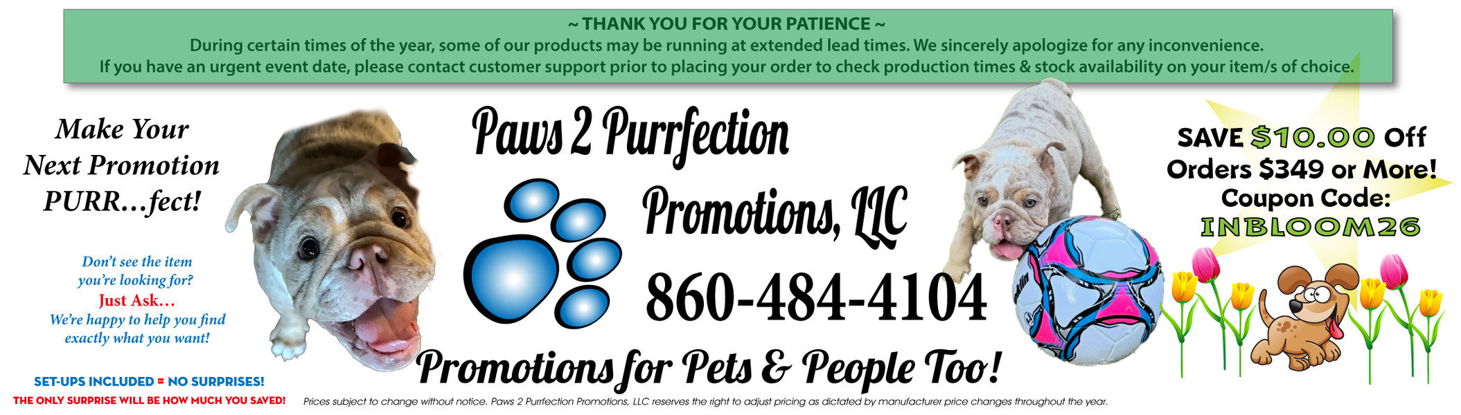 Paws 2 Purrfection Promotions, LLC