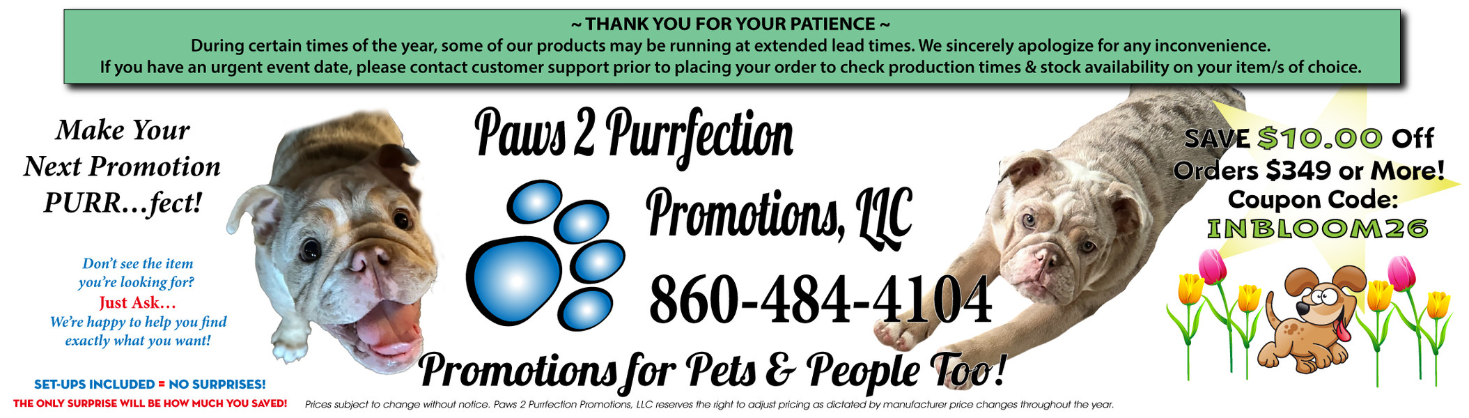 Paws 2 Purrfection Promotions, LLC