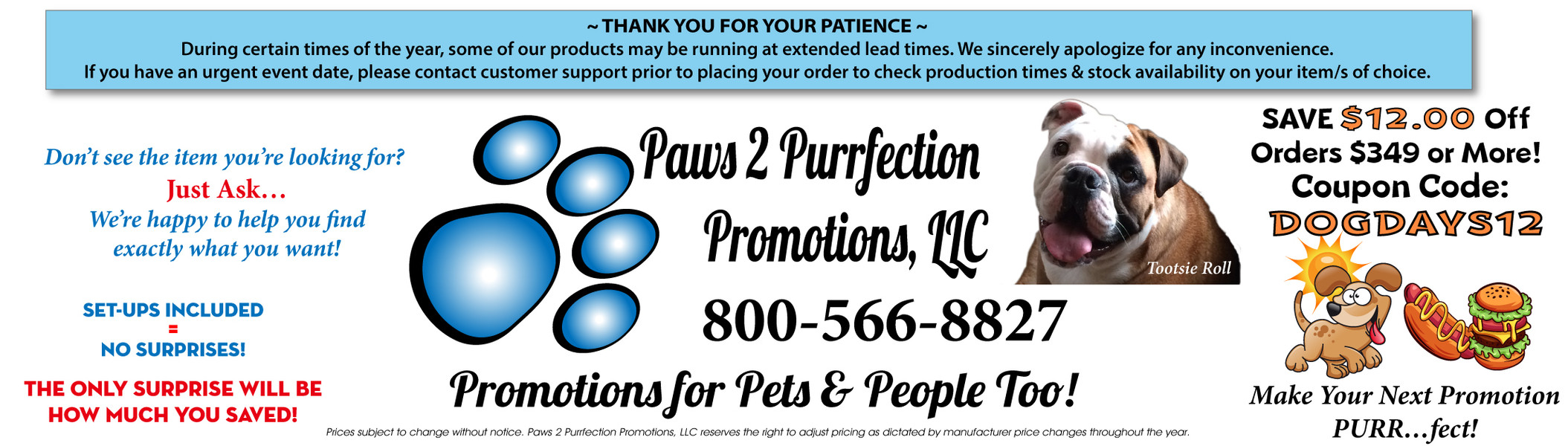 Paws 2 Purrfection Promotions, LLC