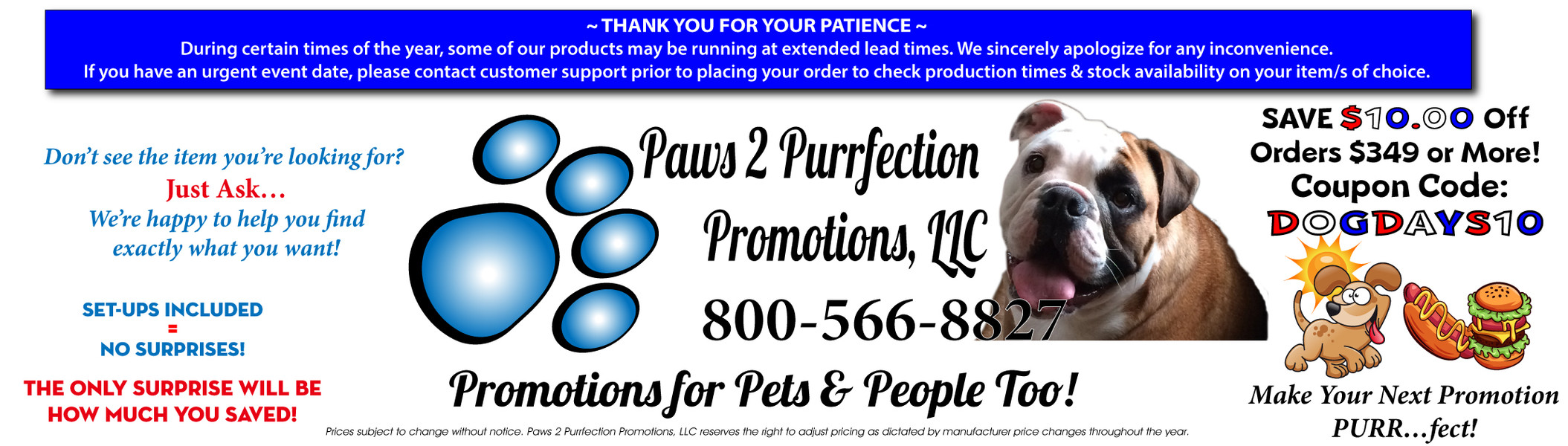 Paws 2 Purrfection Promotions, LLC