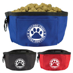 Black - Travel Dog Bowl - Collapsible Food & Water Bowl Promos  Black - Travel Dog Bowl - Collapsible Food & Water Bowl Promos
