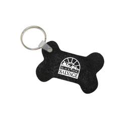 Promotional Recycled Tire Dog Bone Key Chain with Custom Imprint Promotional Recycled Tire Dog Bone Key Chain with Custom Imprint