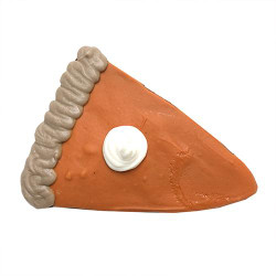 Pumpkin Pie Slice Dog Cookies (Case of 12 Treats)
