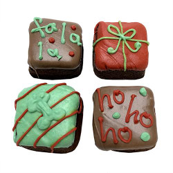 Christmas Brownie Bites Dog Treats (Case of 12) Christmas Brownie Bites Dog Treats (Case of 12)