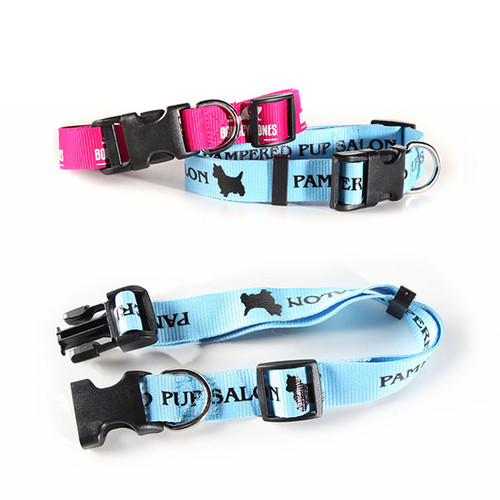 Promotional Dog Collars - Flat Polyester - Small