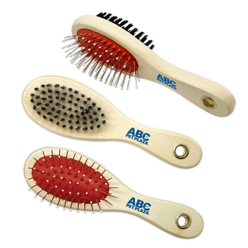 double sided pet brush
