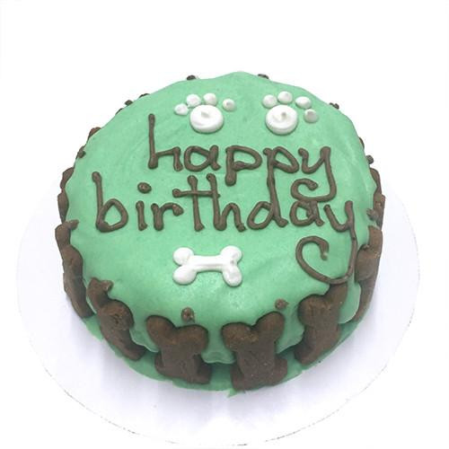 Customized Birthday Cakes for Dogs - All Natural, Organic - GREEN