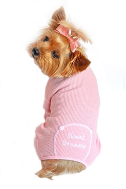Sweet Dreams Thermal Pajamas - Pink