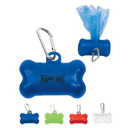 Dog Poop Bag Dispenser – bone pattern