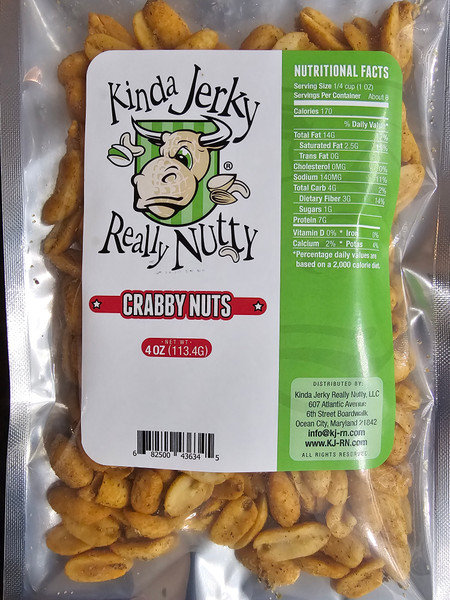 Crabby Nuts, 4oz