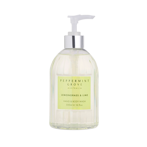 Peppermint Grove Lemongrass and Lime Hand & Body Wash 500ml