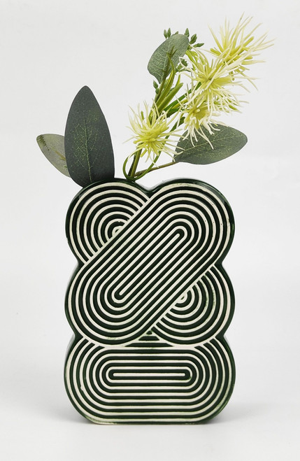 Urban Products Maeve Vase Green Med Urban Products Maeve Vase Green Med