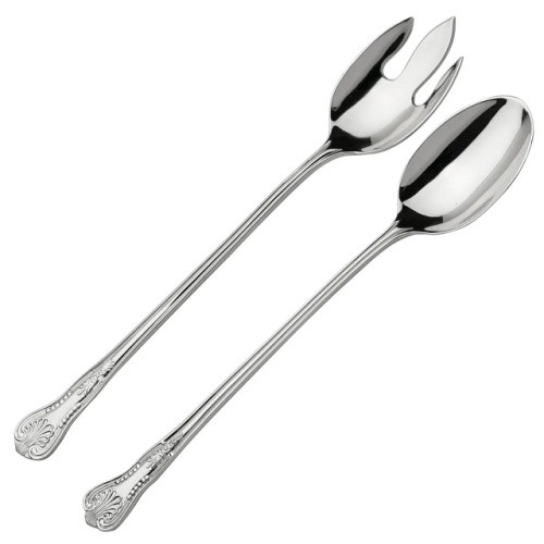 Whitehill Silver Plated Kings Salad Server Set Whitehill Silver Plated Kings Salad Server Set