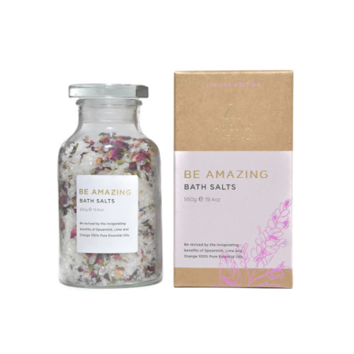 Aroma Naturals Be Amazing - Bath Salts 550g