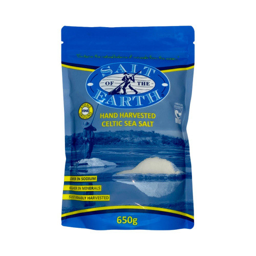 Salt of the Earth Celtic Sea Salt Fine 650g