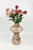 Urban Products Tommy Abstract Orb Glass Vase Rose Med 24cm