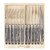 Jean Neron Laguiole 12 piece Cutlery Set  - Black Horn