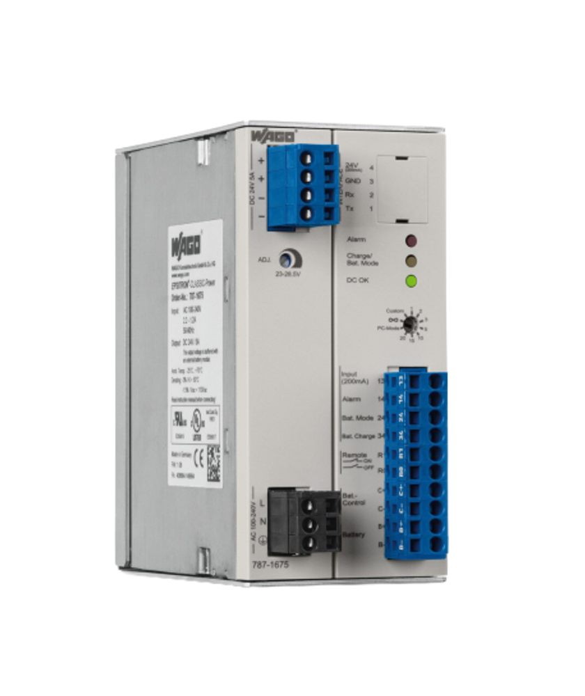 WAGO EPSITRON® CLASSIC Power Supply and UPS Units 24VDC 5Amp 