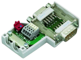 Wago Fieldbus Connector Profibus; with D-sub female and male connector;