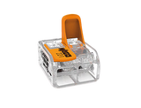 Wago 221-612 - Compact Connector with levers, 2 Conductor, Box qty 50 Wago 221-612 - Compact Connector with levers, 2 Conductor, Box qty 50