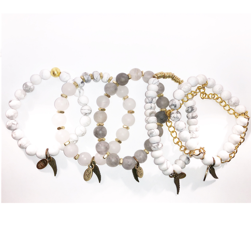 White Chains Set 8MM10MM