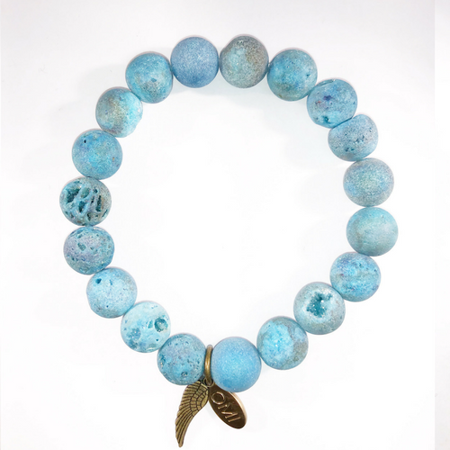 Blue Druzy 10MM Blue Druzy 10MM