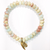 SHE IS A Mermaid sea foam jasper rondele 8MM SHE IS A Mermaid sea foam jasper rondele 8MM