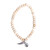 Fossil Jasper Stone Rondelle Bead Bracelet - 8mm Fossil Jasper Stone Rondelle Bead Bracelet - 8mm