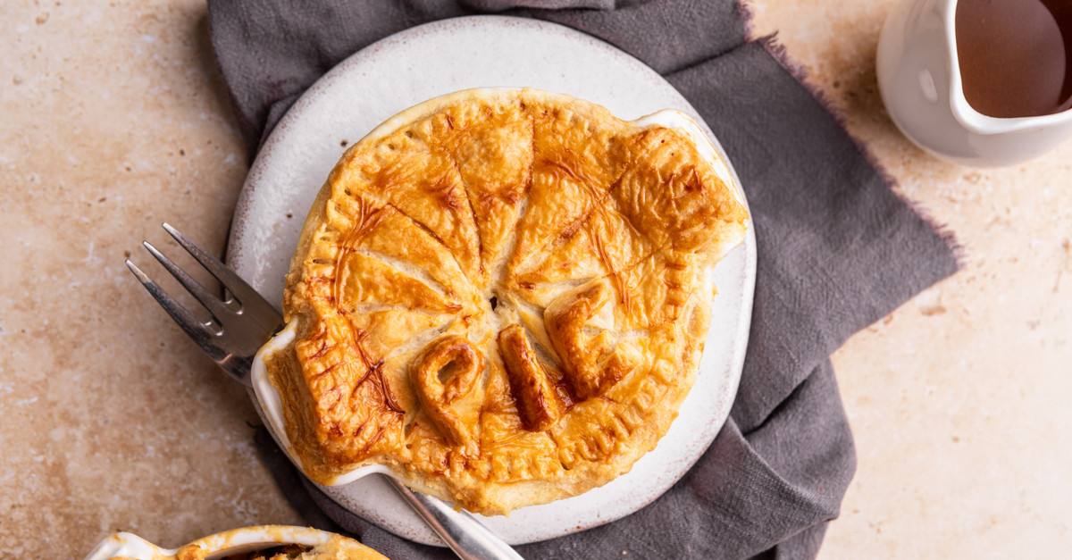 Leftover ​Turkey & Leek Pies