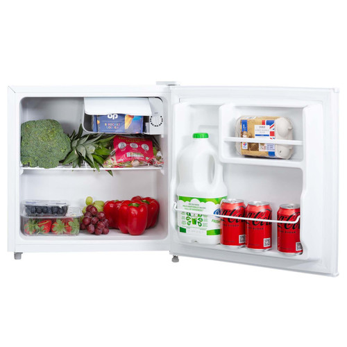 White Mini Fridge With Ice Box, 43L Tabletop Drink Cooler / Chiller - SIA TT11WH