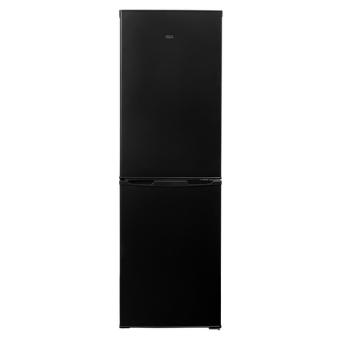 SIA SFF1490BL/E Black Freestanding 153L Combi Fridge Freezer