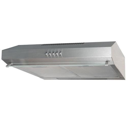 SIA STH50SS 50cm Stainless Steel Slimline Visor Cooker Hood Extractor Fan