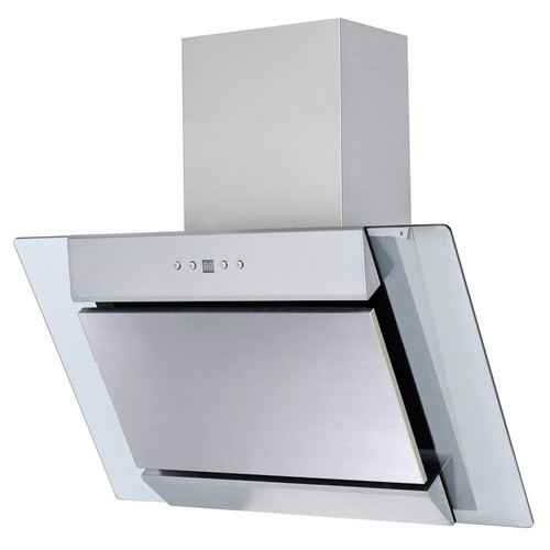 SIA AGL61SS 60cm Angled Stainless Steel Chimney Cooker Hood Extractor Fan