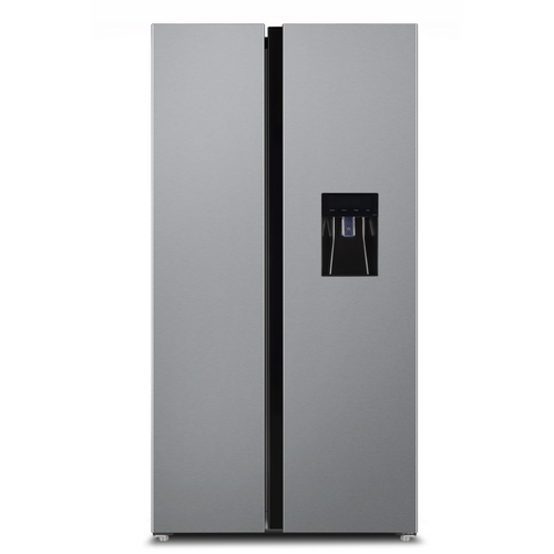 2 Door Fridge Freezer In Silver, 627L - SIA SAFF646IX