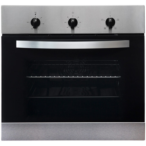 SIA SO111SS 60cm Stainless Steel Built In Single Electric True Fan Oven