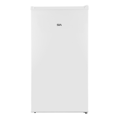 SIA 83L White Freestanding Under Counter Fridge With Ice Box SFR44WE