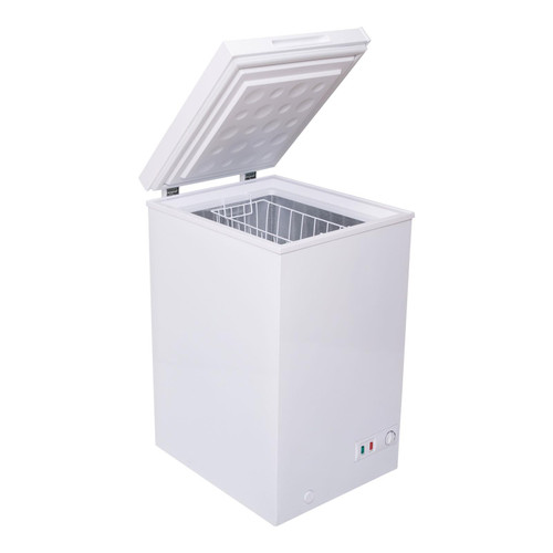 SIA CHF100W/E 48cm Freestanding Slimline Compact White Chest Freezer