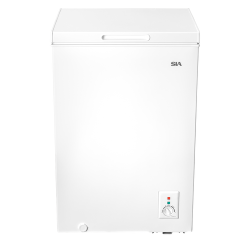 SIA SCF100WE 55cm White Freestanding Compact Chest Freezer 99L