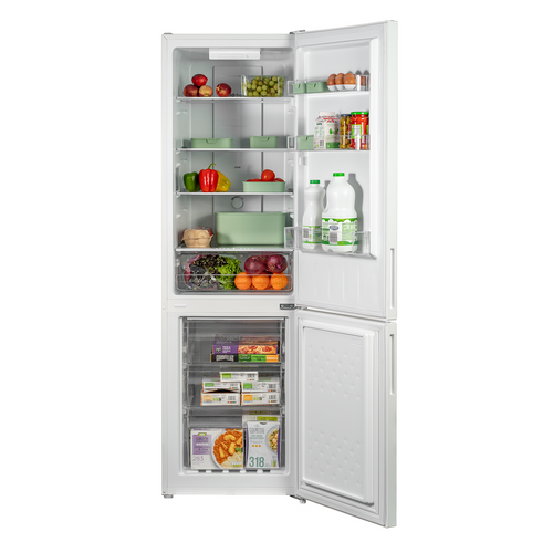  SIA Total No Frost Combi Fridge Freezer 250L, White - STNF18055WE