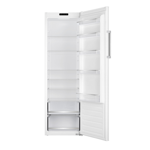 SIA Tall Larder Fridge in White, 316ltr Capacity, Digital Controls, E Energy Rating
