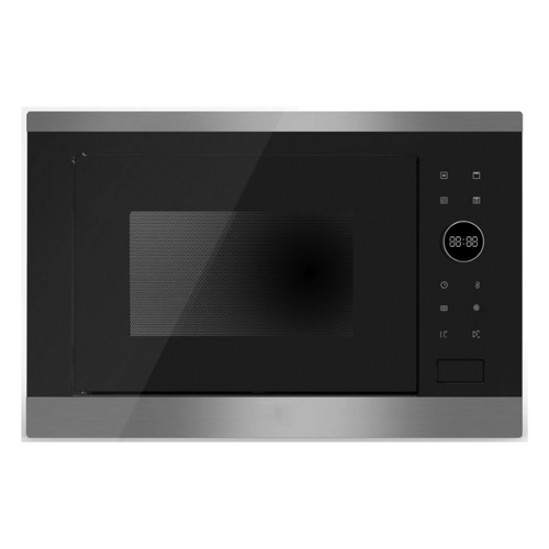 SIA BICM25SS Built-In 25ltr Combination Microwave, Grill & Convection In S/S & Black, Digital Timer