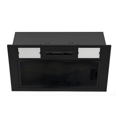 SIA UC52BL 52cm Black Built In Cupboard Canopy Cooker Hood Extractor Fan