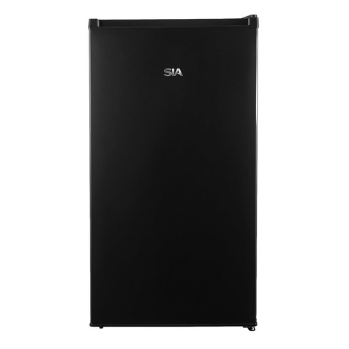 SIA 83L Black Freestanding Under Counter Fridge With Chiller SFR44BL