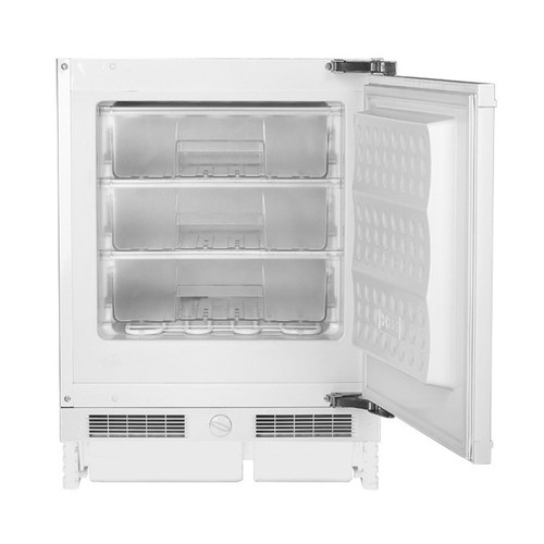 SIA RFU103/M Built In 90L White Integrated Under Counter 3 Drawer Freezer