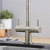 SIA 1 Bowl Reversible 1.2mm Brushed Stainless Steel Kitchen Sink & KT3BN Tap